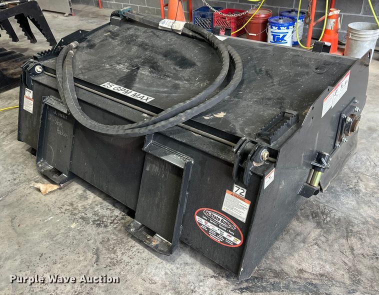 image for item DW4487 Virnig skid steer sweeper