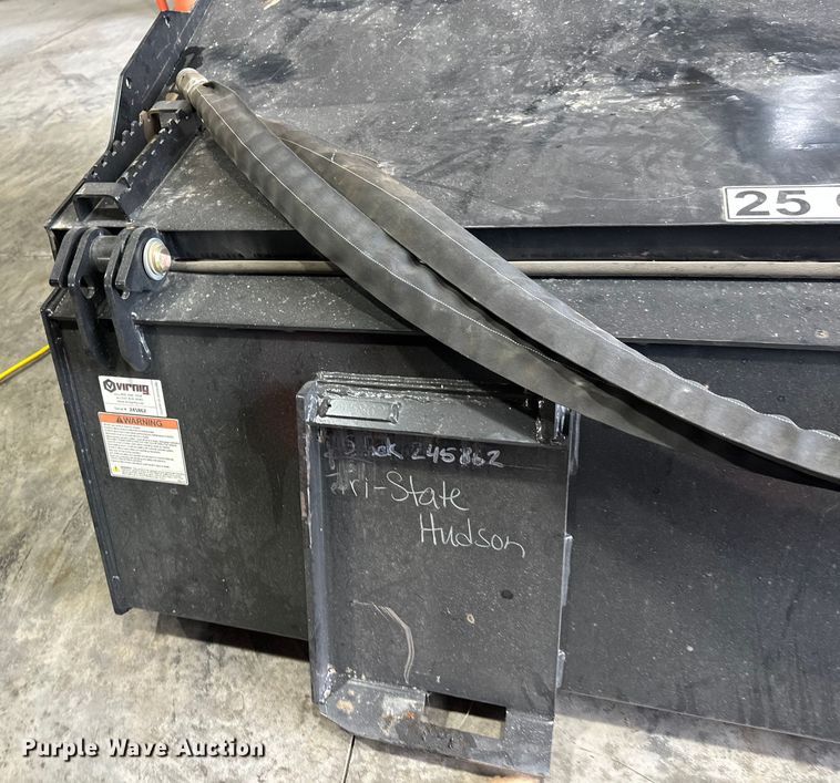 image for item DW4487 Virnig skid steer sweeper