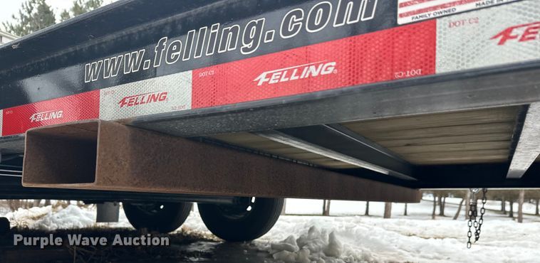 image for item DW4489 2023 Felling FT-12-I equipment trailer