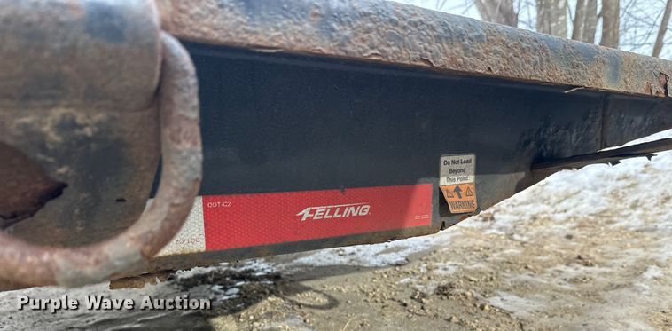 image for item DW4490 2020 Felling FT-14-IT-I tilt deck equipment trailer