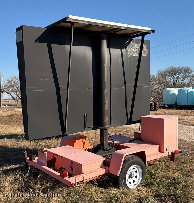 image for item DX5943 National Signal message board trailer