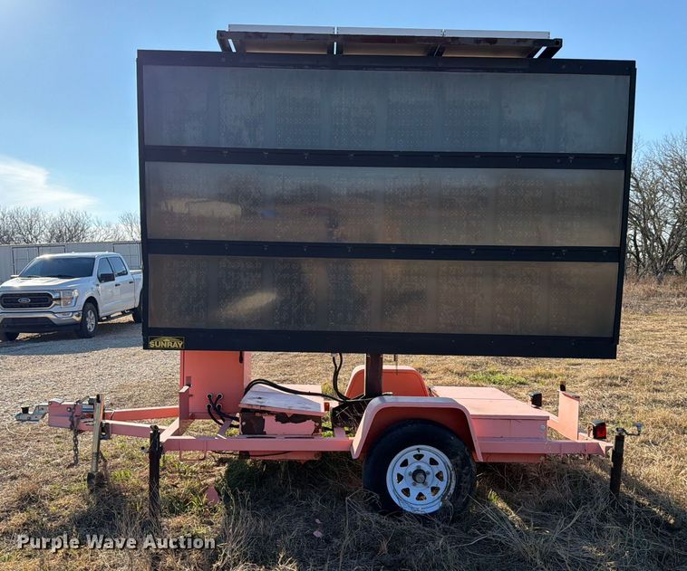 image for item DX5943 National Signal message board trailer