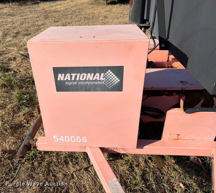 image for item DX5943 National Signal message board trailer