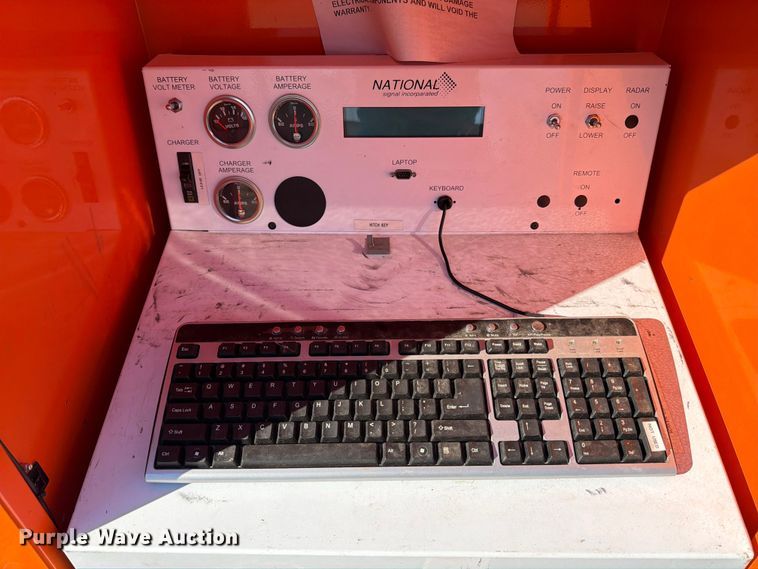 image for item DX5943 National Signal message board trailer