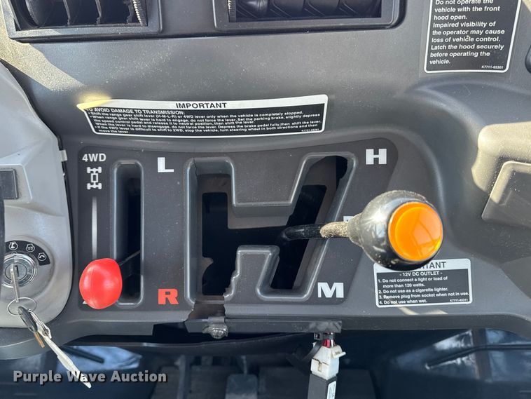 image for item EA2286 2012 Kubota RTV1100 utility vehicle