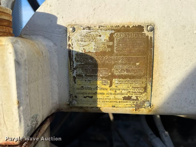 image for item EA2300 2007 Mack CT Granite ready mix truck