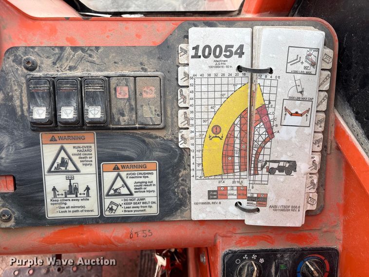 image for item EA7195 2017 JLG 10054 telehandler