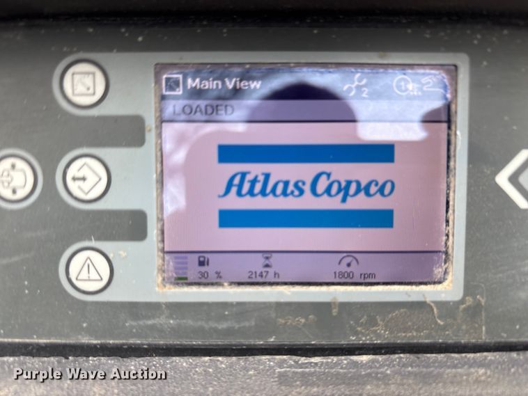 image for item EA7919 2018 Atlas XAS185KD7t4UR-7CW air compressor