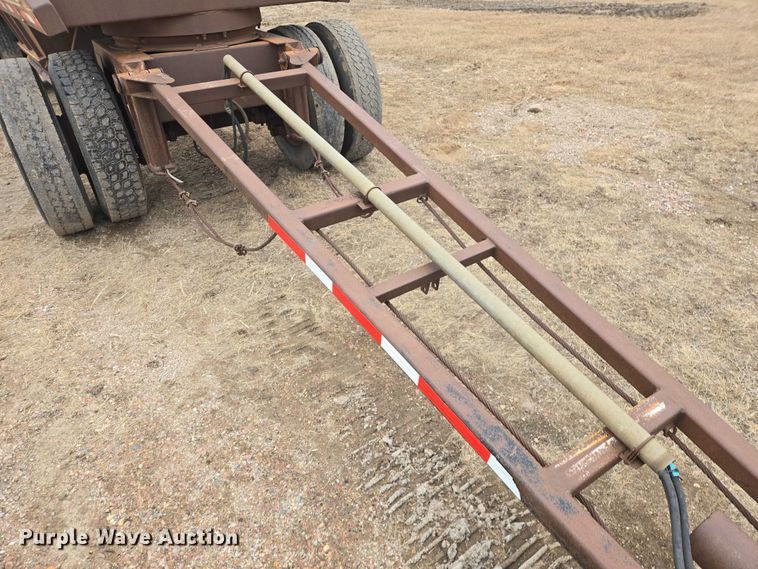 image for item EB1232 1980 Fruehauf bottom dump pup trailer