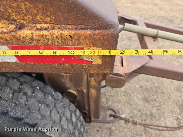 image for item EB1232 1980 Fruehauf bottom dump pup trailer