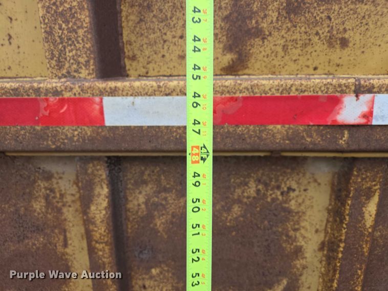 image for item EB1232 1980 Fruehauf bottom dump pup trailer