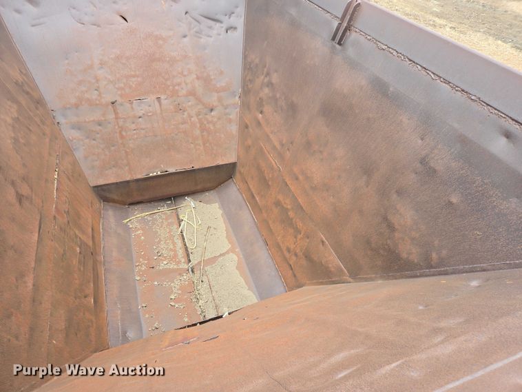 image for item EB1232 1980 Fruehauf bottom dump pup trailer