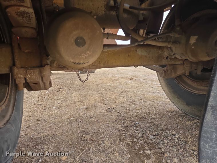 image for item EB1232 1980 Fruehauf bottom dump pup trailer