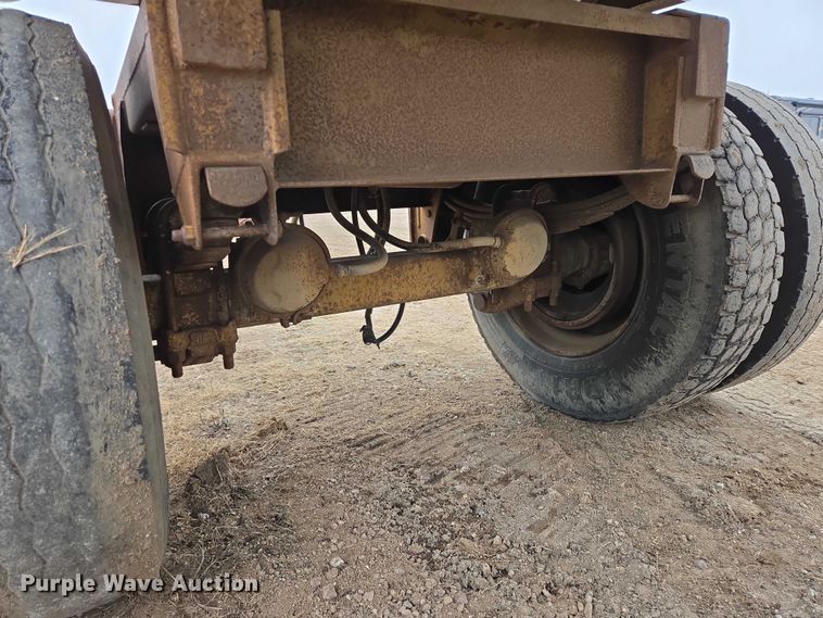 image for item EB1232 1980 Fruehauf bottom dump pup trailer