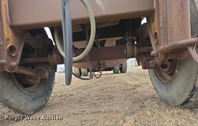image for item EB1232 1980 Fruehauf bottom dump pup trailer