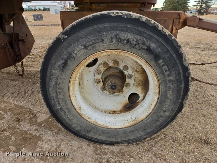 image for item EB1232 1980 Fruehauf bottom dump pup trailer