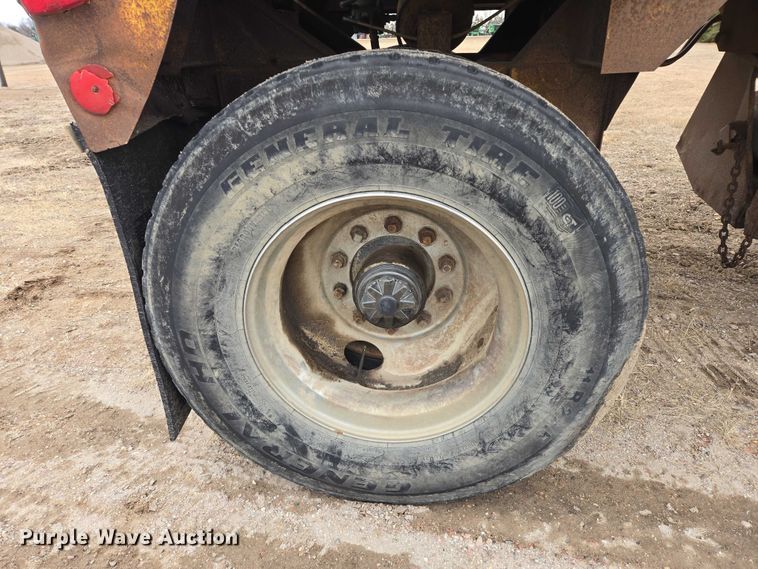 image for item EB1232 1980 Fruehauf bottom dump pup trailer