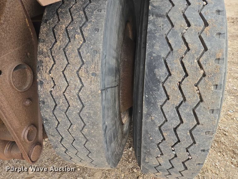 image for item EB1232 1980 Fruehauf bottom dump pup trailer