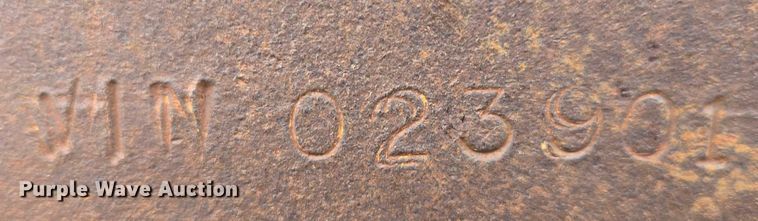 image for item EB1232 1980 Fruehauf bottom dump pup trailer