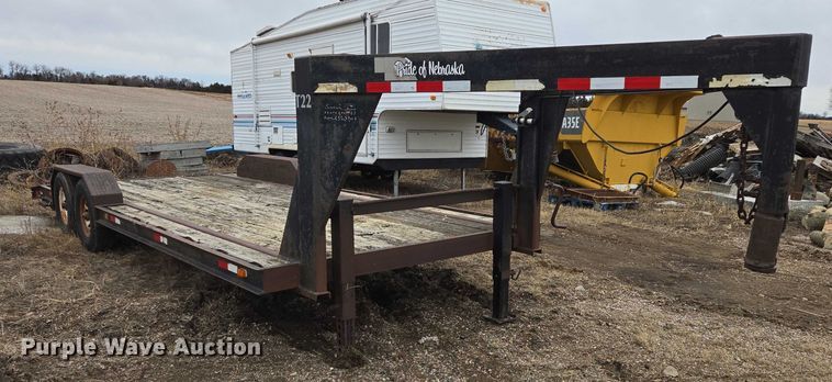 image for item EB1239 1999 Pride of Nebraska equipment trailer