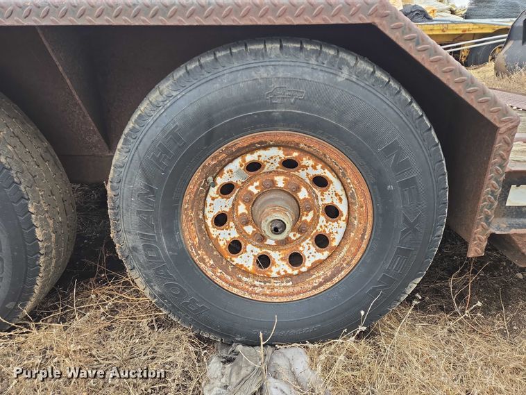 image for item EB1239 1999 Pride of Nebraska equipment trailer