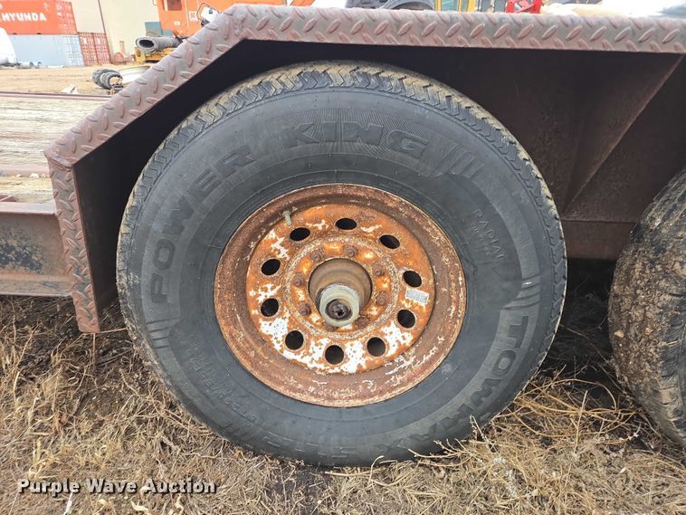image for item EB1239 1999 Pride of Nebraska equipment trailer
