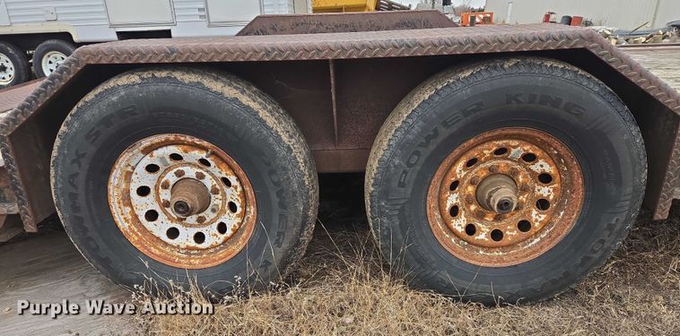 image for item EB1239 1999 Pride of Nebraska equipment trailer