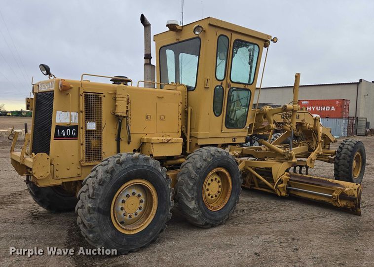image for item EB1241 1979 Caterpillar 140G motor grader