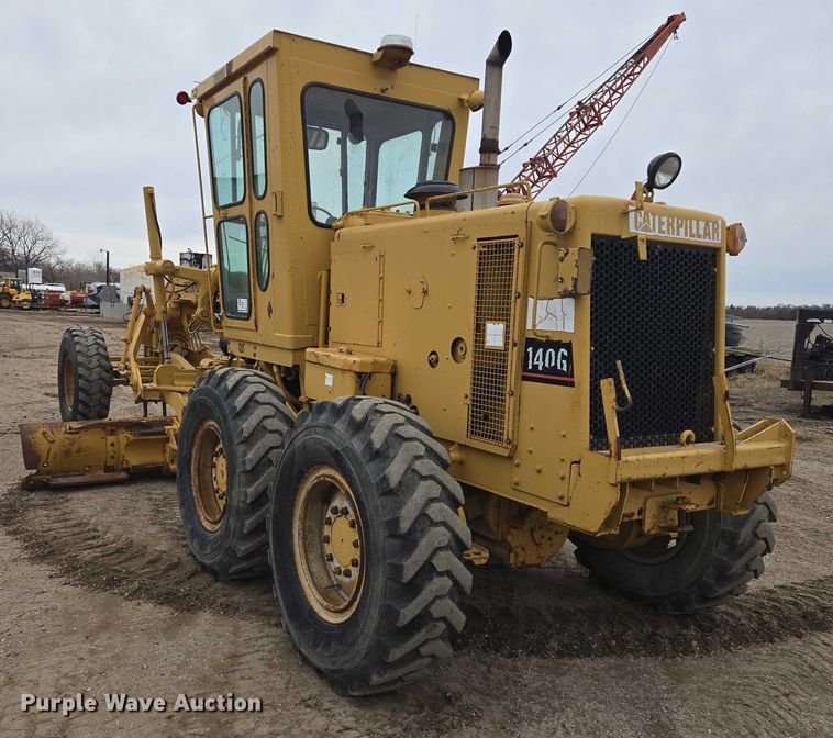 image for item EB1241 1979 Caterpillar 140G motor grader