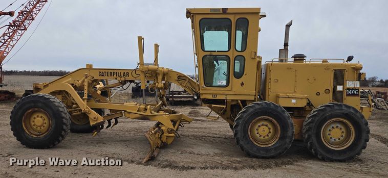 image for item EB1241 1979 Caterpillar 140G motor grader