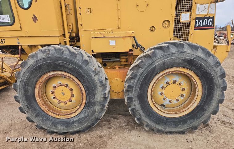 image for item EB1241 1979 Caterpillar 140G motor grader