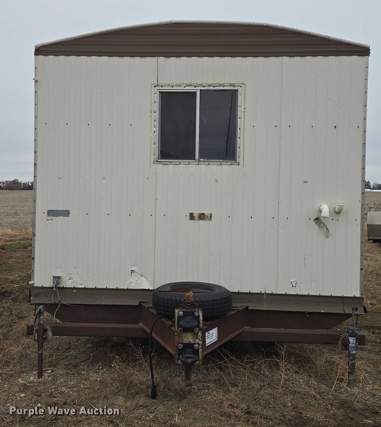 image for item EB1242 1986 Sioux Falls Structures mobile office trailer
