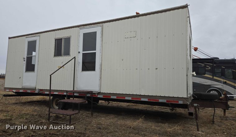 image for item EB1242 1986 Sioux Falls Structures mobile office trailer