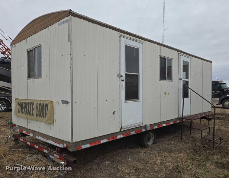 image for item EB1242 1986 Sioux Falls Structures mobile office trailer