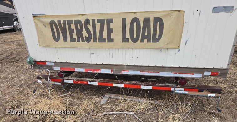 image for item EB1242 1986 Sioux Falls Structures mobile office trailer