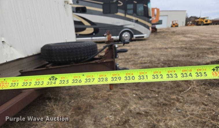 image for item EB1242 1986 Sioux Falls Structures mobile office trailer