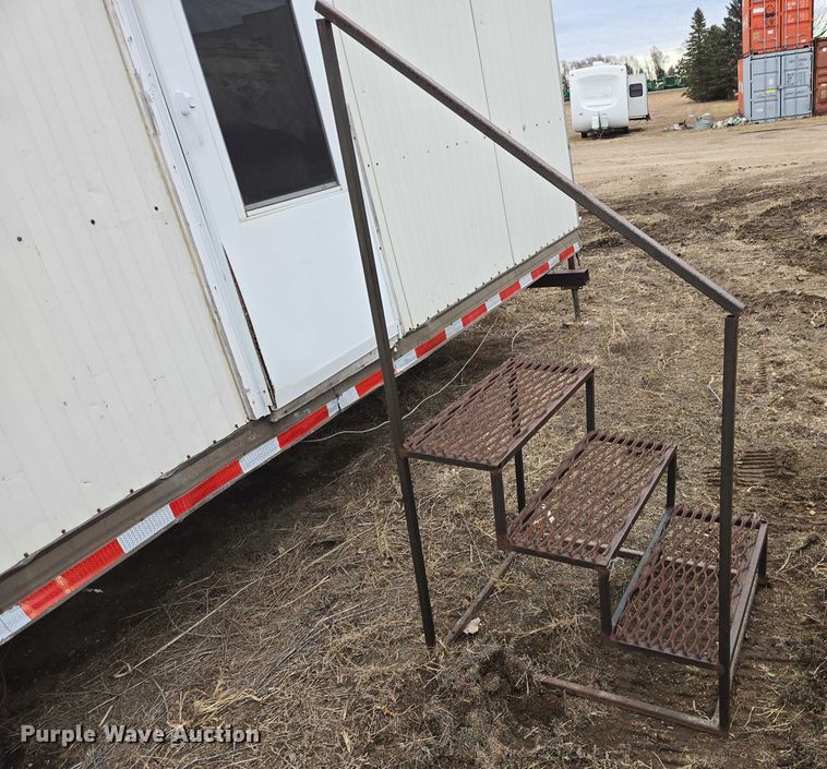 image for item EB1242 1986 Sioux Falls Structures mobile office trailer
