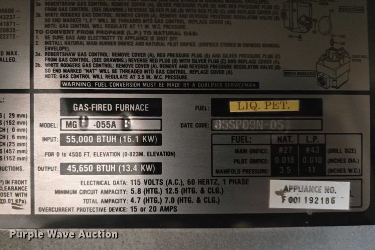 image for item EB1242 1986 Sioux Falls Structures mobile office trailer