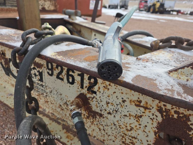 image for item EB1261 1987 Trail King TK40-2400 equipment trailer