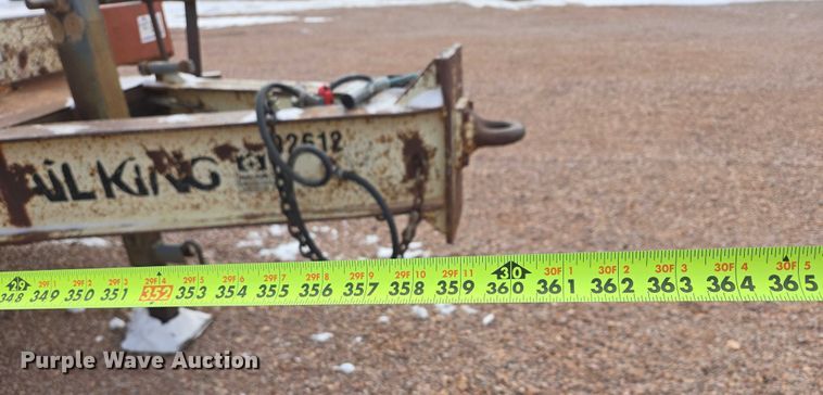 image for item EB1261 1987 Trail King TK40-2400 equipment trailer