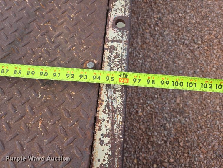 image for item EB1261 1987 Trail King TK40-2400 equipment trailer