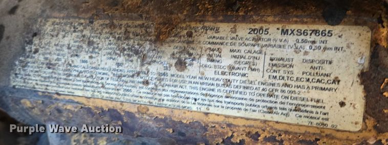 image for item EB1266 2006 Freightliner CST120 semi truck