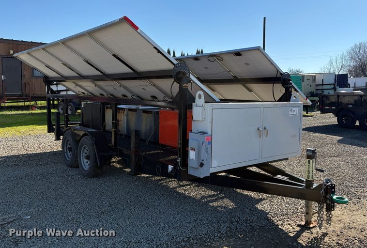 image for item EC8191 2014 Island Power USA SI 6048-US-10 solar panel trailer