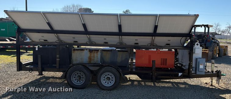 image for item EC8191 2014 Island Power USA SI 6048-US-10 solar panel trailer