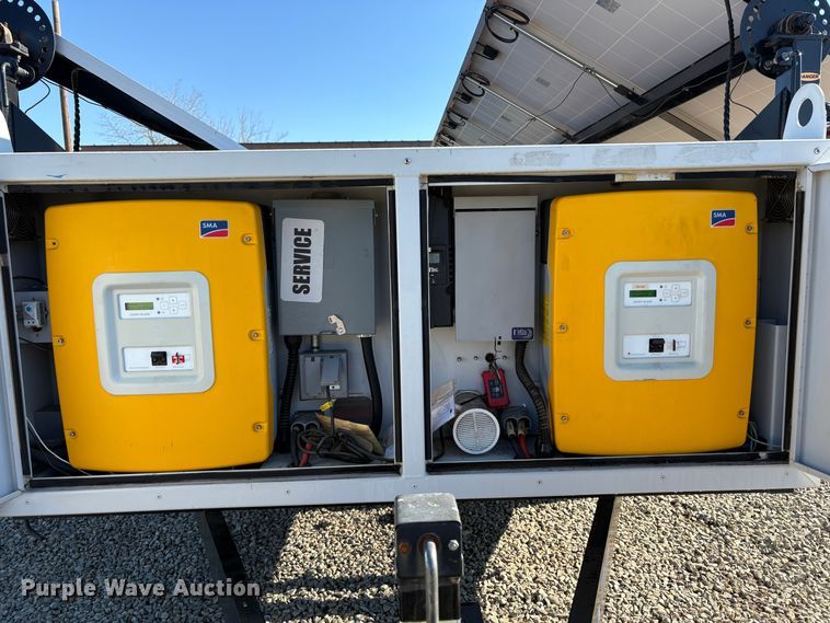 image for item EC8191 2014 Island Power USA SI 6048-US-10 solar panel trailer