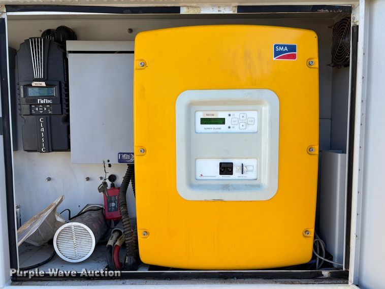 image for item EC8191 2014 Island Power USA SI 6048-US-10 solar panel trailer