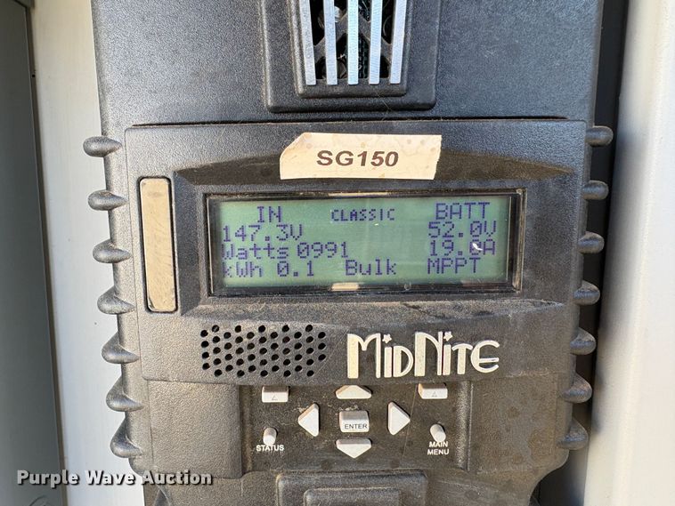 image for item EC8191 2014 Island Power USA SI 6048-US-10 solar panel trailer