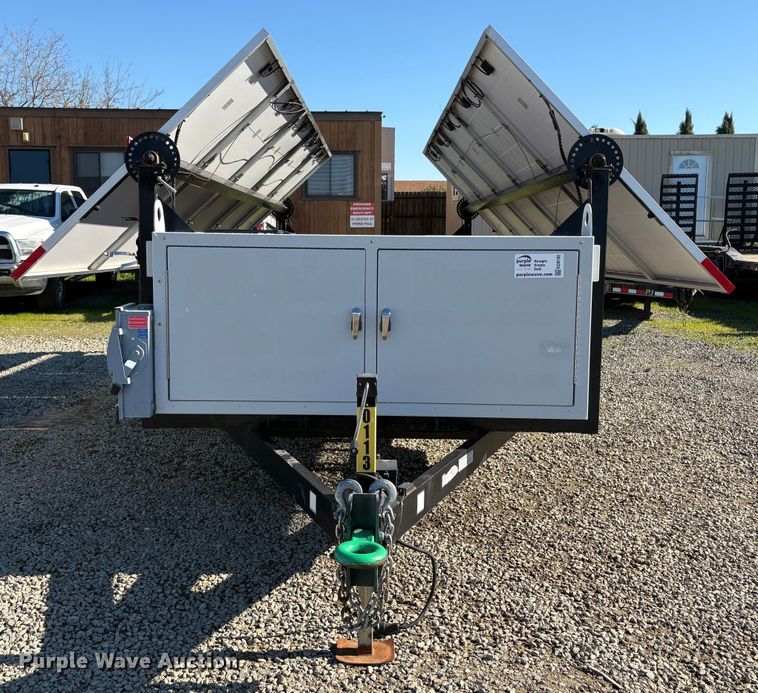 image for item EC8192 2015 Island Power USA IS 6048-US-10 solar panel trailer