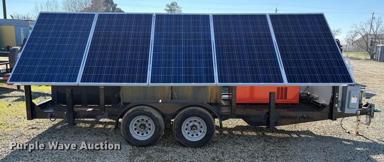 image for item EC8192 2015 Island Power USA IS 6048-US-10 solar panel trailer