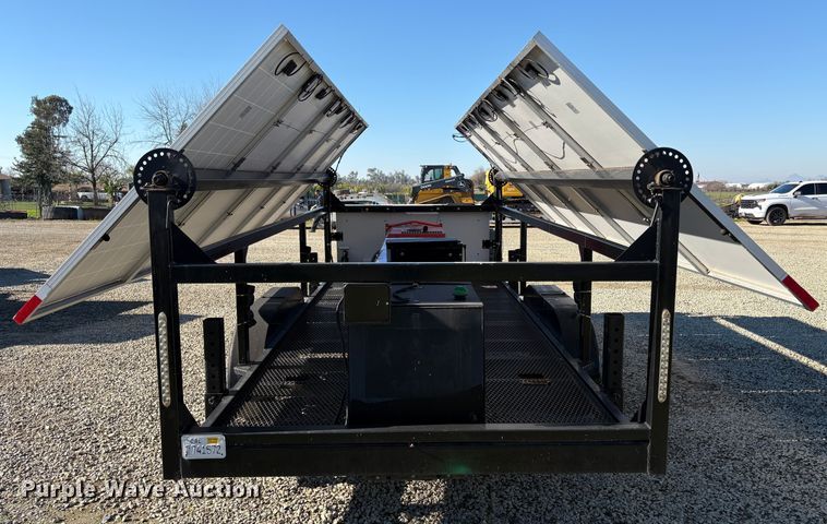 image for item EC8192 2015 Island Power USA IS 6048-US-10 solar panel trailer